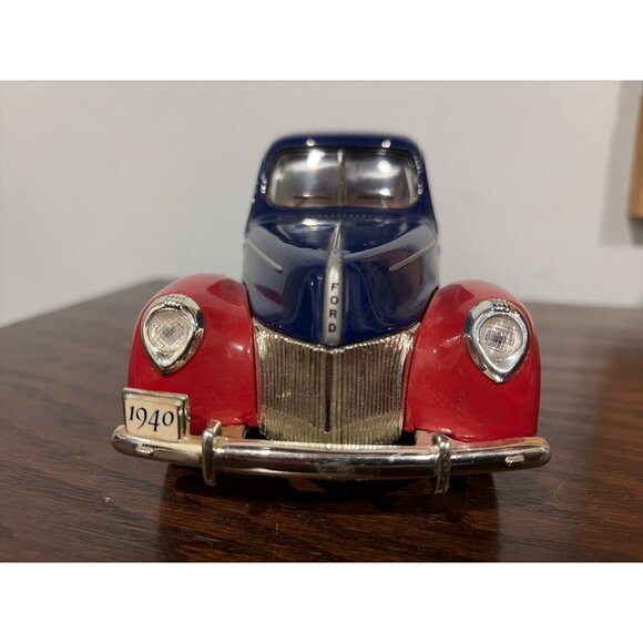 1940 Ford Diecast Pepsi Cola Truck Model Collectible Vintage Red & Blue - Picture 2 of 7
